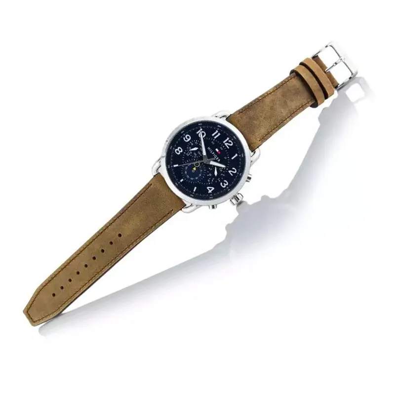 Tommy Hilfiger Briggs Chronograph Leather Men's Watch- 1791424